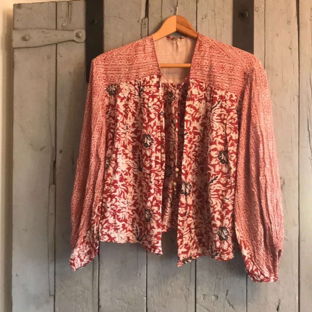 Free People kimono style shirt